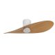 Lustre cu ventilator - Lustra LED cu Ventilator si telecomanda SURFER alb/ lemn