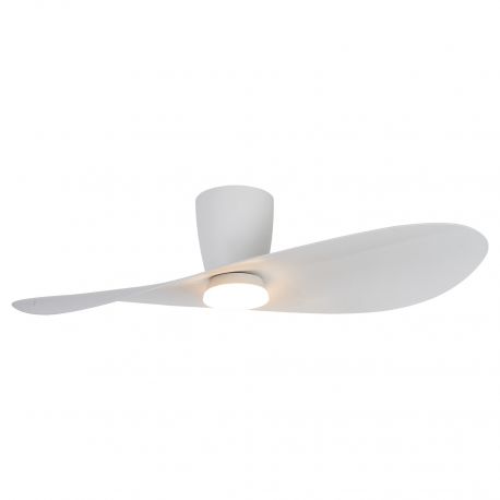 Lustre cu ventilator - Lustra LED cu Ventilator si telecomanda SURFER alb