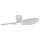Lustre cu ventilator - Lustra LED cu Ventilator si telecomanda SURFER alb