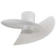 Lustre cu ventilator - Lustra LED cu Ventilator si telecomanda ONA alb