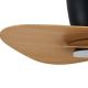Lustre cu ventilator - Lustra LED cu Ventilator si telecomanda NENUFAR negru/ lemn