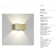 Aplice - Aplica iluminat exterior ambiental IP54 DAVOS LED 3000K