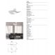 Lustre cu ventilator - Lustra LED cu Ventilator si telecomanda NENUFAR alb