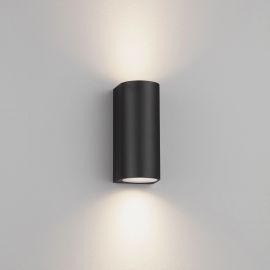 Aplice - Aplica exterior iluminat sus si jos IP65 BROM negru
