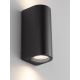Aplice - Aplica exterior iluminat sus si jos IP65 BROM negru