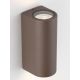 Aplice - Aplica exterior iluminat sus si jos IP65 BROM maro