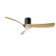 Lustre cu ventilator - Lustra LED cu Ventilator si telecomanda NEMO G negru/lemn