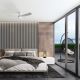 Lustre cu ventilator - Lustra LED cu Ventilator si telecomanda NEMO G alb