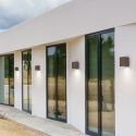 Aplica exterior 1xGU10, IP65 METO maro inchis