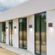 Aplice - Aplica exterior 1xGU10, IP65 METO maro inchis