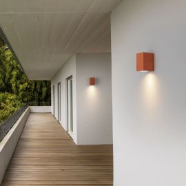 Aplice - Aplica exterior 1xGU10, IP65 METO maro portocaliu