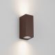 Aplice - Aplica exterior 2xGU10, IP65 METO maro corten