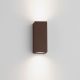 Aplice - Aplica exterior 2xGU10, IP65 METO maro corten