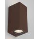 Aplice - Aplica exterior 2xGU10, IP65 METO maro corten