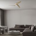 Ventilator smart Bluetooth si telecomanda GROENLAND M, alb/ lemn