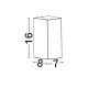 Aplice - Aplica exterior 2xGU10, IP65 METO negru