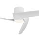 Lustre cu ventilator - Ventilator smart Bluetooth si telecomanda GROENLAND M alb