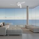 Ventilator smart Bluetooth si telecomanda GROENLAND s alb