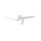 Lustre cu ventilator - Ventilator smart Bluetooth si telecomanda GROENLAND s alb