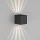 Aplice - Aplica LED iluminat exterior ambiental IP65 VECTOR gri inchis