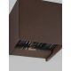 Aplice - Aplica LED iluminat exterior ambiental IP65 VECTOR maro corten