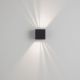 Aplice - Aplica LED iluminat exterior ambiental IP65 VECTOR negru