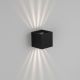 Aplice - Aplica LED iluminat exterior ambiental IP65 VECTOR negru