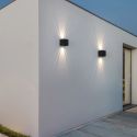Aplica LED iluminat exterior ambiental IP65 VECTOR negru