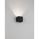 Aplice - Aplica LED iluminat exterior ambiental IP65 VECTOR negru