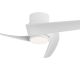 Lustre cu ventilator - Ventilator tavan LED si telecomanda GROENLAND XS, alb