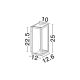 Aplice - Aplica LED iluminat exterior IP65 DEVIN negru