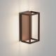 Aplice - Aplica LED iluminat exterior IP65 DEVIN maro corten