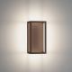 Aplice - Aplica LED iluminat exterior IP65 DEVIN maro corten
