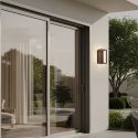 Aplica LED iluminat exterior IP65 DEVIN maro corten
