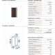 Aplice - Aplica LED iluminat exterior IP65 DEVIN maro corten