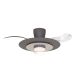 Lustre cu ventilator - Lustra LED cu ventilator palete retractabile KYOTO maro cafe