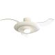 Lustre cu ventilator - Lustra LED cu ventilator palete retractabile KYOTO alb