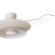 Lustre cu ventilator - Lustra LED cu ventilator palete retractabile PATAGONIA alb
