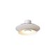 Lustre cu ventilator - Lustra LED cu ventilator palete retractabile PATAGONIA alb