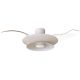 Lustre cu ventilator - Lustra LED cu ventilator palete retractabile PATAGONIA alb