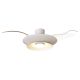 Lustre cu ventilator - Lustra LED cu ventilator palete retractabile PATAGONIA alb