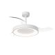Lustre cu ventilator - Lustra LED cu ventilator palete retractabile NISEKO M alb