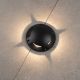 Spot aplicat sol/ perete exterior IP67, LED 6W 2700K, IK10 ROUTE