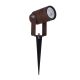 Proiector cu Tarus iluminat exterior decorativ IP65 GES maro corten
