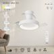 Lustre cu ventilator - Lustra LED cu ventilator palete retractabile NISEKO XS alb
