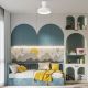 Lustre cu ventilator - Lustra LED cu ventilator palete retractabile NISEKO XS alb
