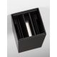 Aplice - Aplica LED exterior iluminat arhitectural IP65 REMY negru