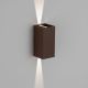 Aplice - Aplica LED exterior iluminat arhitectural IP65 REMY maro corten