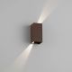 Aplice - Aplica LED exterior iluminat arhitectural IP65 REMY maro corten