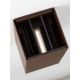 Aplice - Aplica LED exterior iluminat arhitectural IP65 REMY maro corten